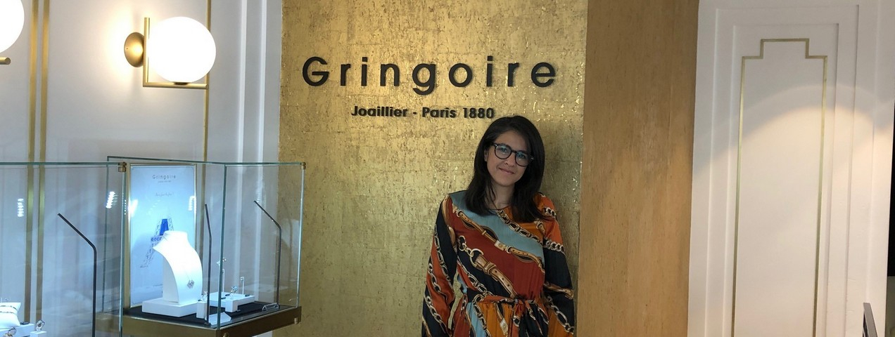 Mina EL HADRAOUI (IFAG Paris 2005) - Elle brille dans la joaillerie