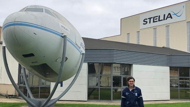 Virginie LAFLECHE (IFAG Angers 2014) experte d'approvisionnement chez STELIA AEROSPACE