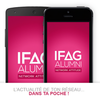 L'appli IFAG Alumni sur ton mobile ! 
